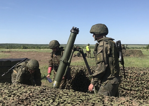 Pháo binh Nga tích cực chuẩn bị cho Army Games 2021